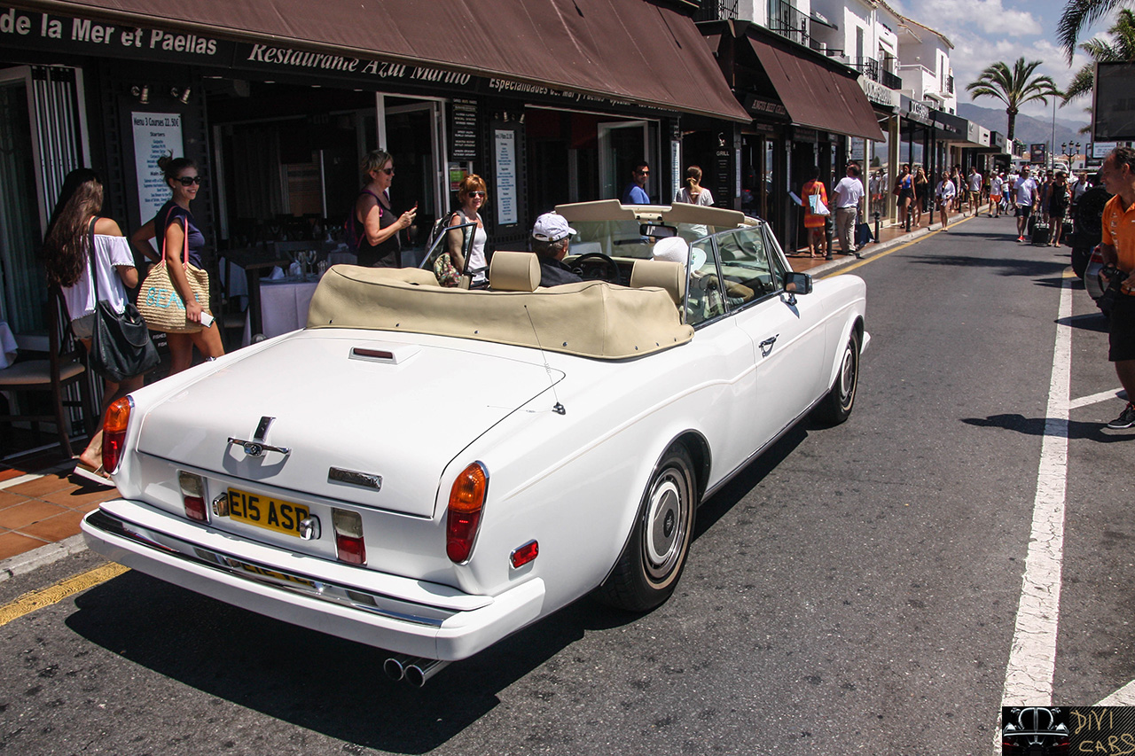 E15ASD, Rolls-Royce Corniche I–IV Convertible, 1971–1995