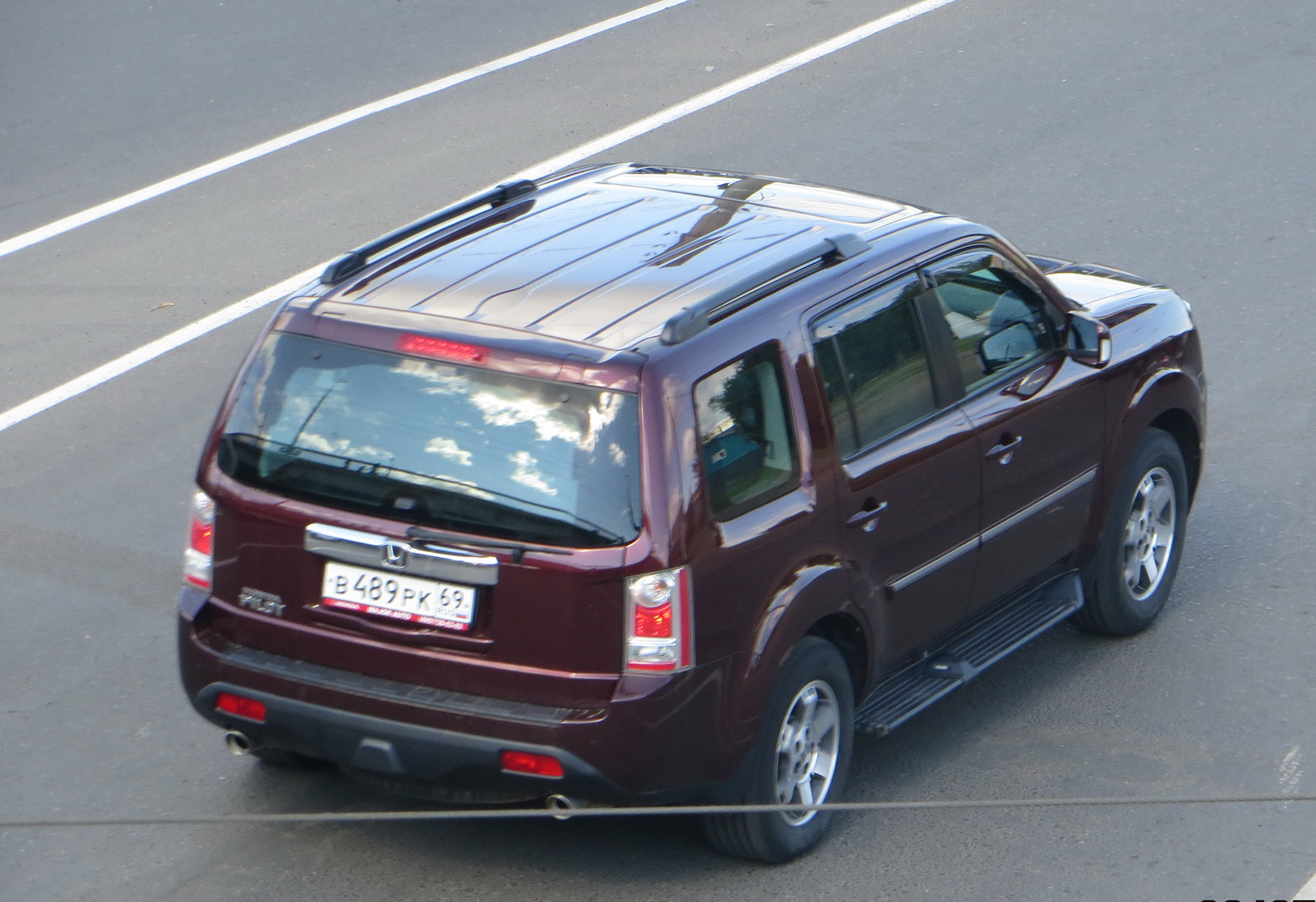 в 489 рк 69, Honda Pilot 2nd gen (YF3/YF4), 2008–2015