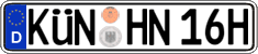 German license plate, Plates for oldtimers (type 