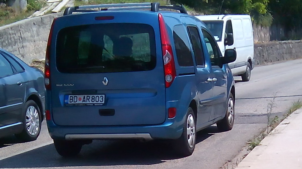 BD AR803, Renault Kangoo 2nd gen (K61/F61; Global-market), 2007–2013