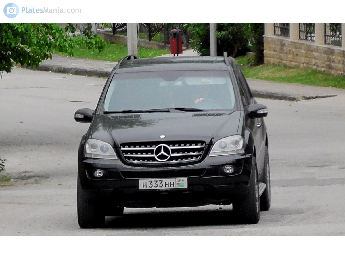 н 333 нн, Mercedes-Benz M-Klasse 2nd gen (W164), 2005–2011