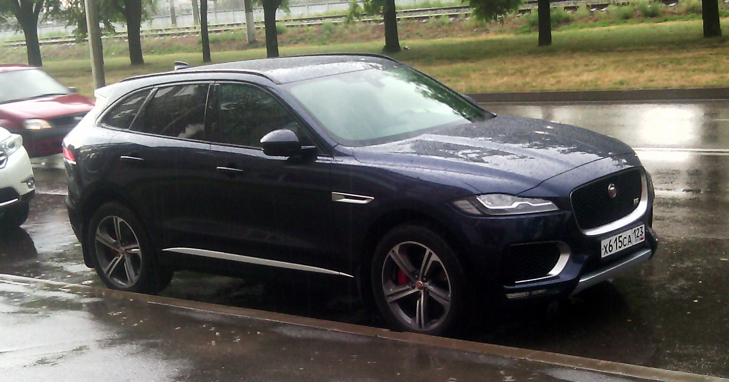 х 615 са 123, Jaguar F-Pace 1st gen (X761), 2016–