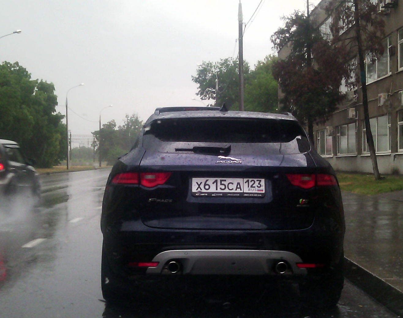 х 615 са 123, Jaguar F-Pace 1st gen (X761), 2016–