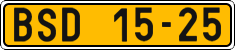 License plate of the Czech Republic, Commercial vehicles (1960)
