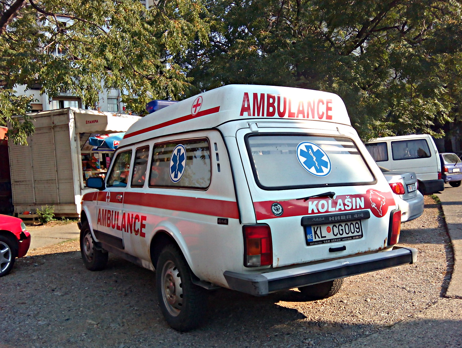 KL CG009, Lada (VAZ) 2131 Нива 2131 (-02/05/22/45) Long/Ambulance, 1998–2014