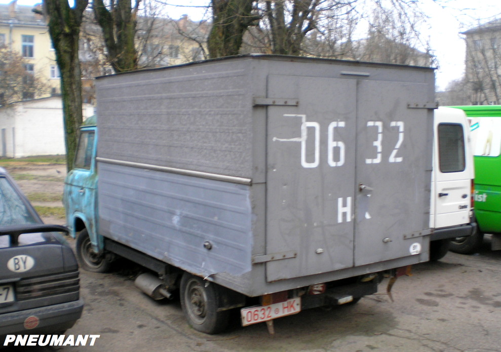 0632 HK, Barkas B1000 Truck, 1961–1990