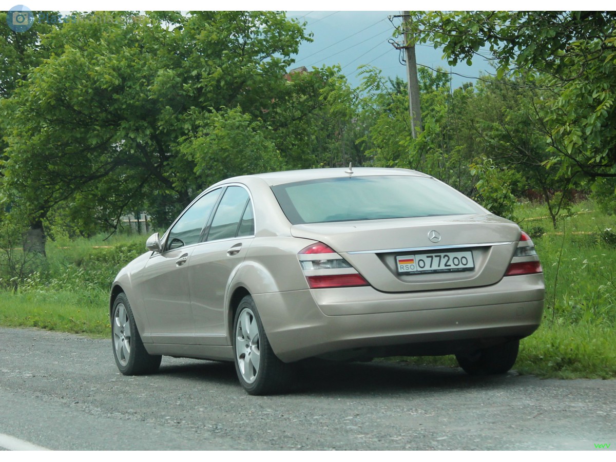 о 772 оо, Mercedes-Benz S-Klasse 7th gen (W221/V221), 2005–2013