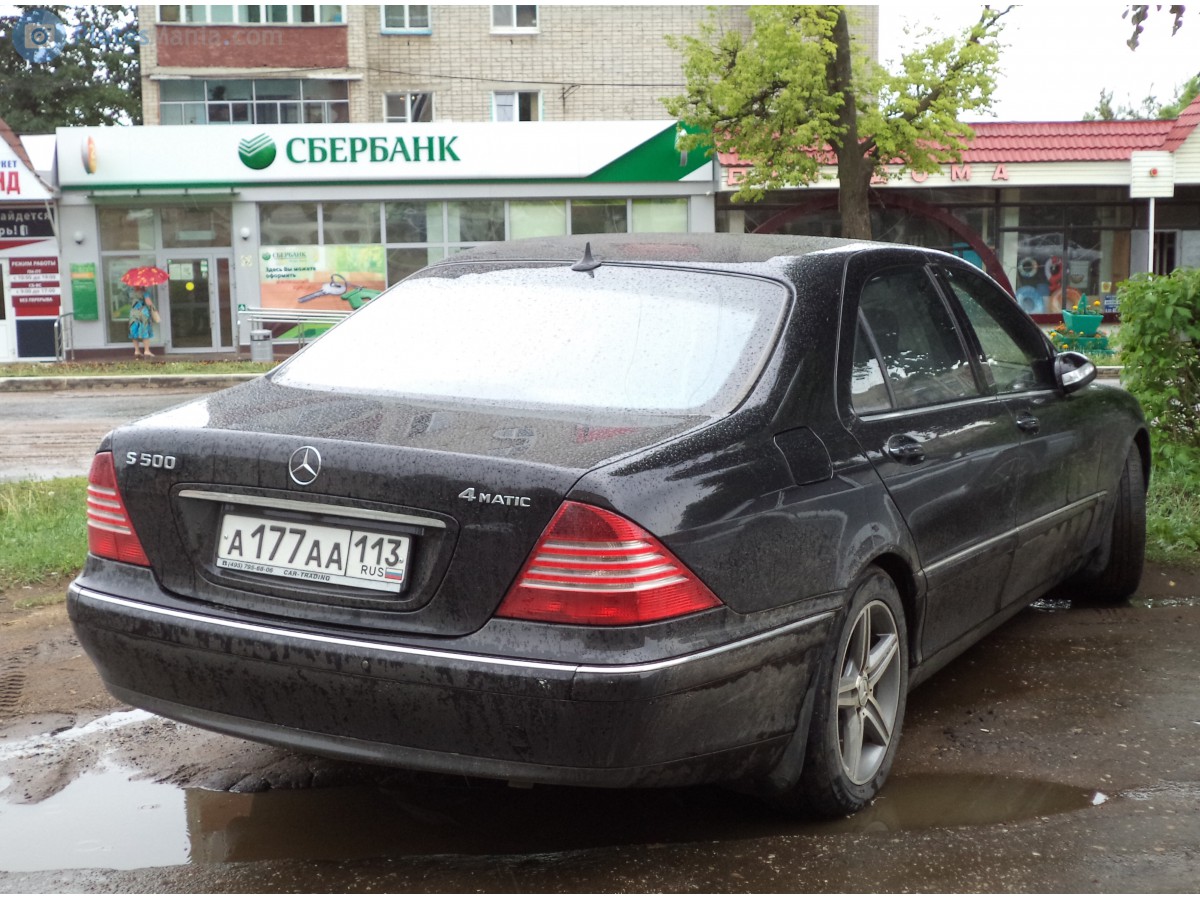 а 177 аа 113, Mercedes-Benz S-Klasse 6th gen (W220/V220), 1998–2005