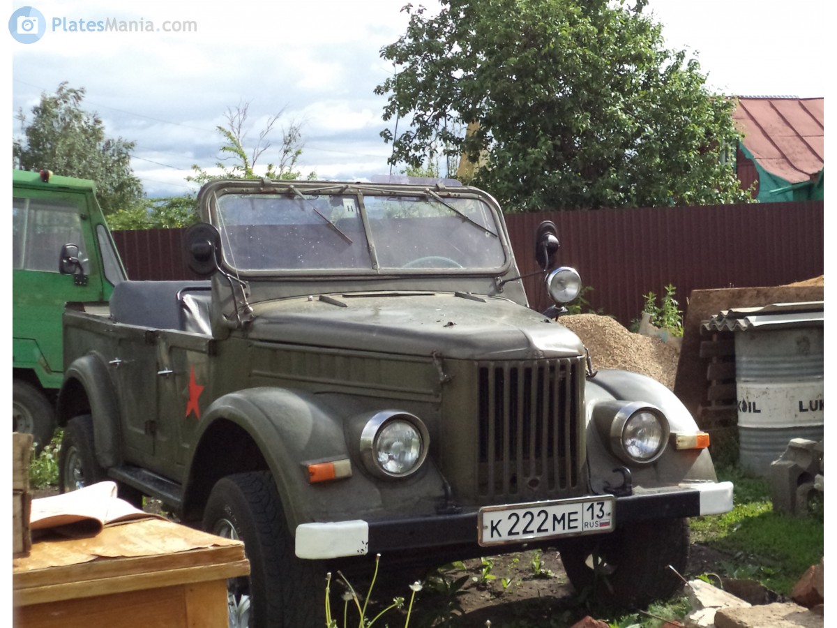 к 222 ме 13, GAZ 69 69 3-door, 1952–1973