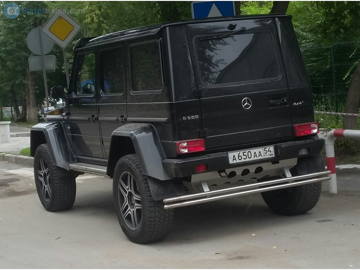 а 650 аа 54, Mercedes-Benz G-Klasse 1st gen 4×4² (W463), 2015–2017