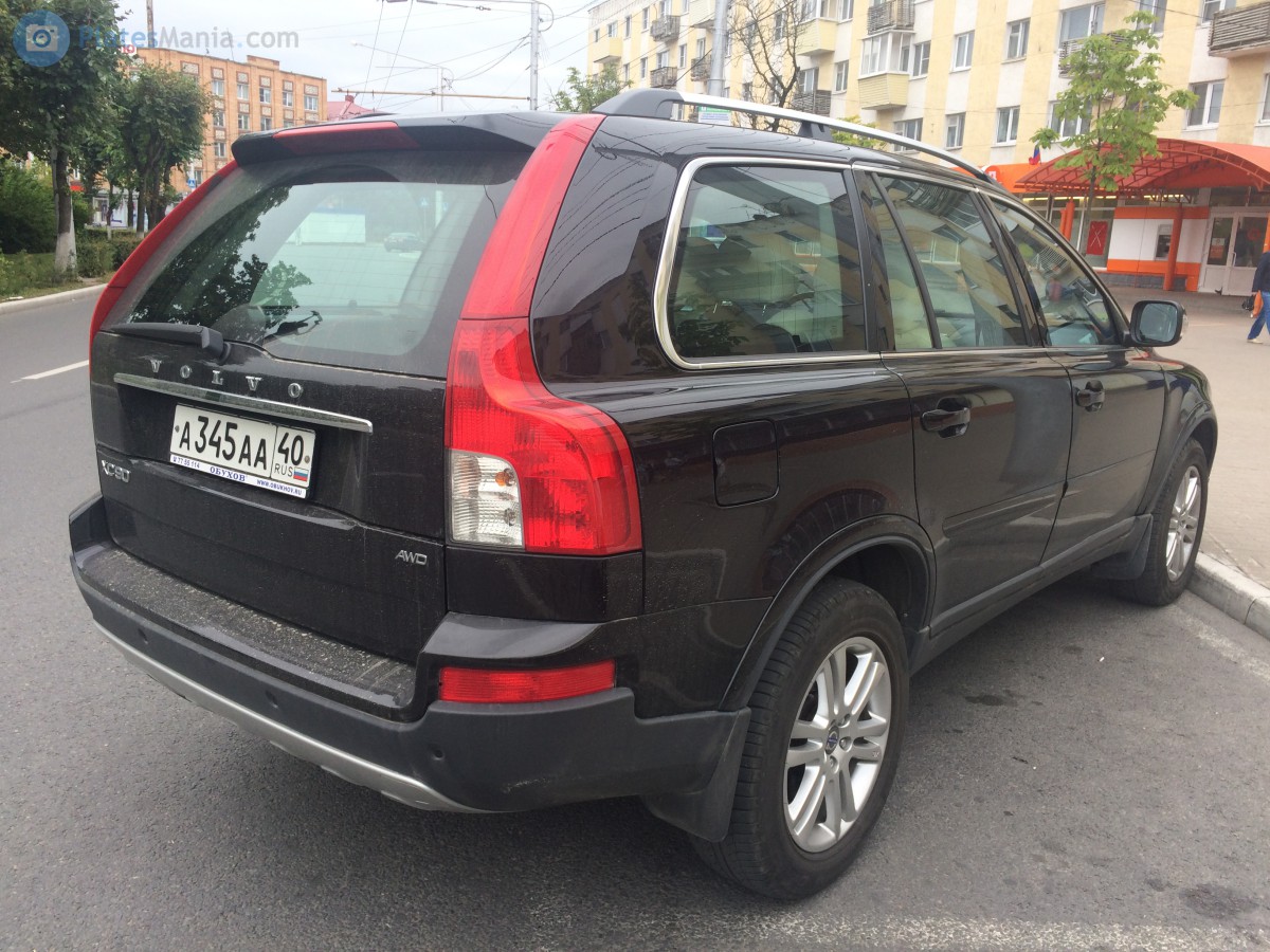 а 345 аа 40, Volvo XC90 1st gen (275), 2002–2014