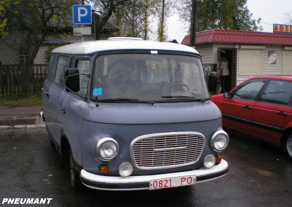 0821 PO, Barkas B1000 Van, 1961–1990