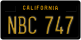 California, Passenger (ABC 123)