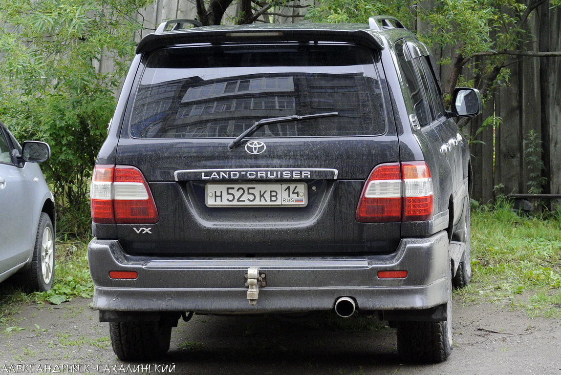 н 525 кв 14, Toyota Land Cruiser 100 (J100), 1998–2007