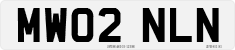 License plate of the United Kingdom, 2001 year system