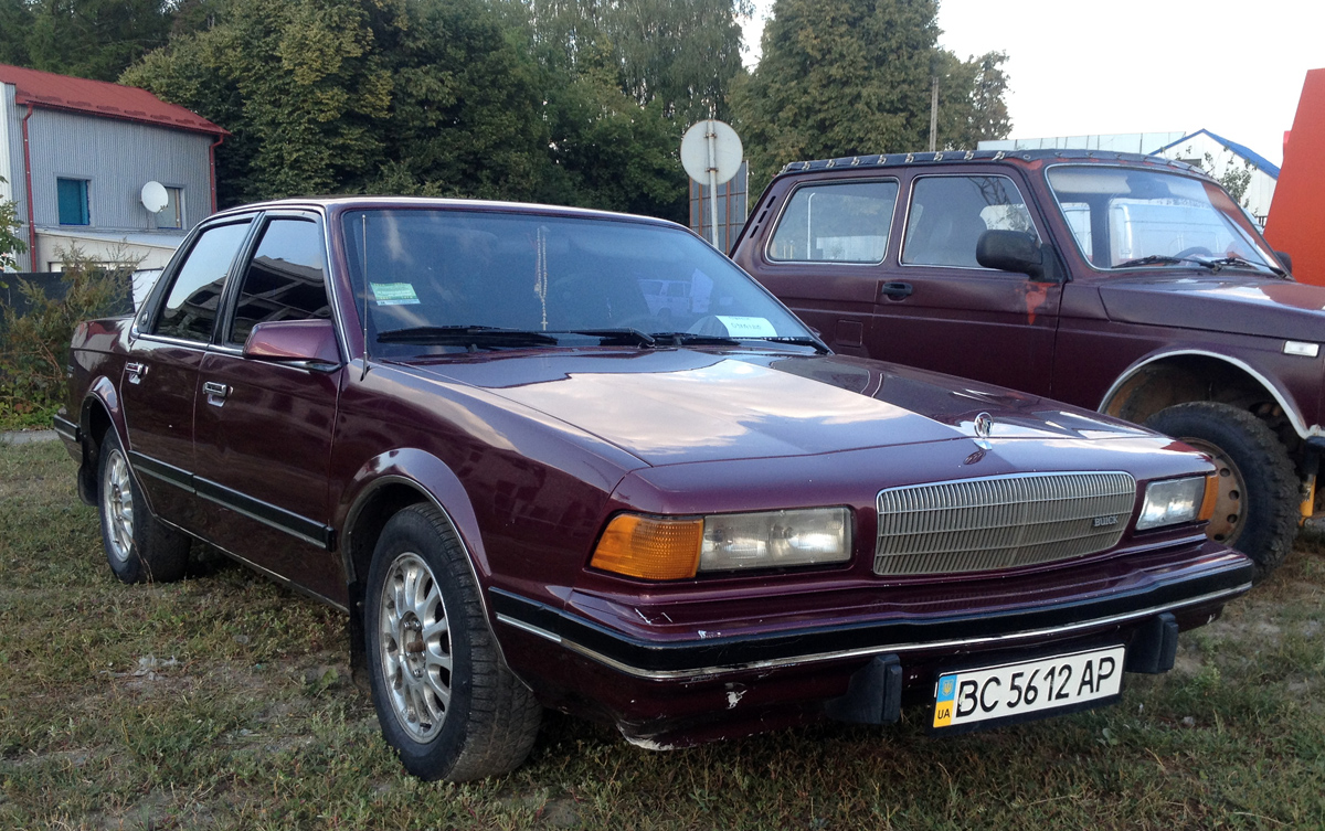 BC 5612 AP, Buick Century 5th gen Sedan (19; A-body), facelift, 1988–1996