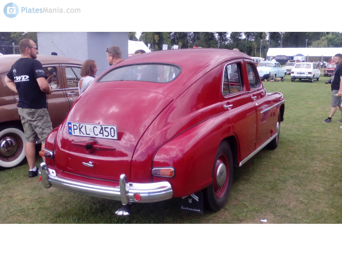 PKL C450, FSO Warszawa M20-57/200/201/202 4-door Fastback, 1957–1964