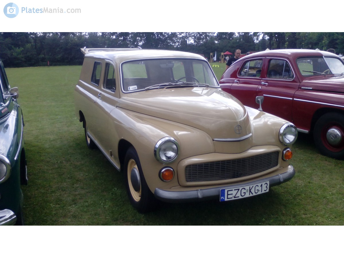 EZG KG13, FSO Warszawa 201F/203F/204F Van, 1963–1965