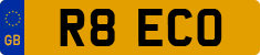 License plate of the United Kingdom, 1983 year system