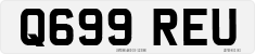 License plate of the United Kingdom, 1983 year system