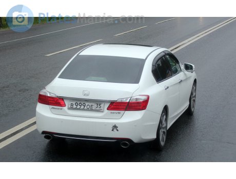 в999ое35, Honda Accord