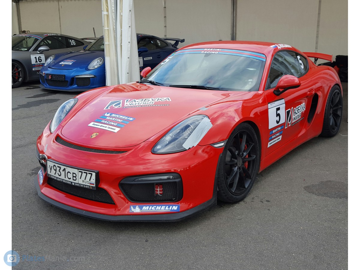 у 931 св 777, Porsche Cayman 2nd gen (981C), 2013–2018