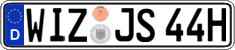 German license plate, Plates for oldtimers (type 