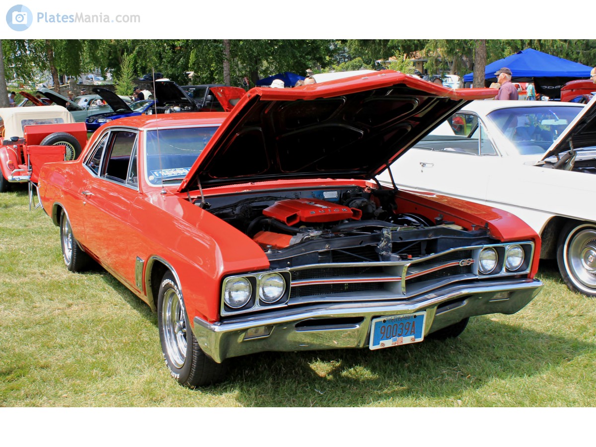 90039A, Buick GS 1st gen 1967 400 Coupé (44607; A-body), 1966–1967