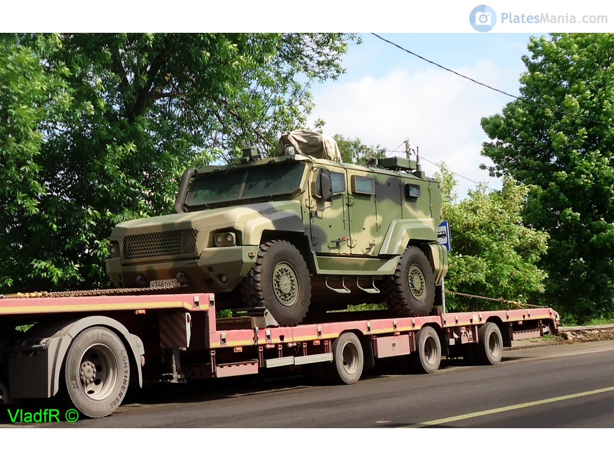 у 346 то 116, KamAZ 5394 53949 Тайфун-K (Typhoon-K), 2013–2022