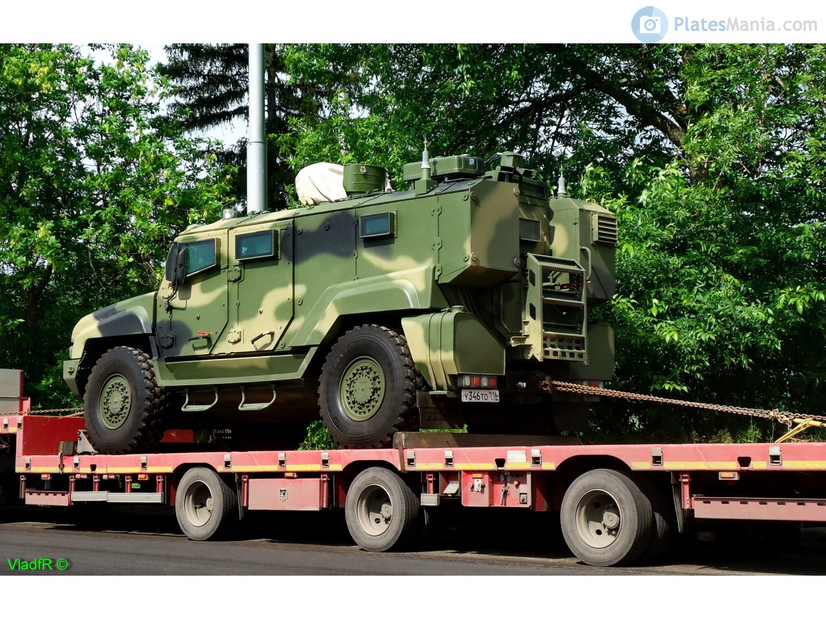 у 346 то 116, KamAZ 5394 53949 Тайфун-K (Typhoon-K), 2013–2022