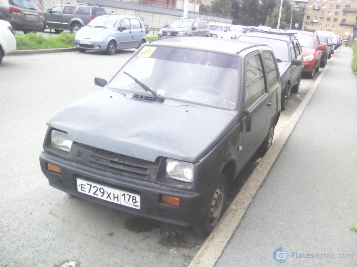 е 729 хн 178, Lada (VAZ) 1111 Ока 1111* (КамАЗ, XTC***), 1988–2006