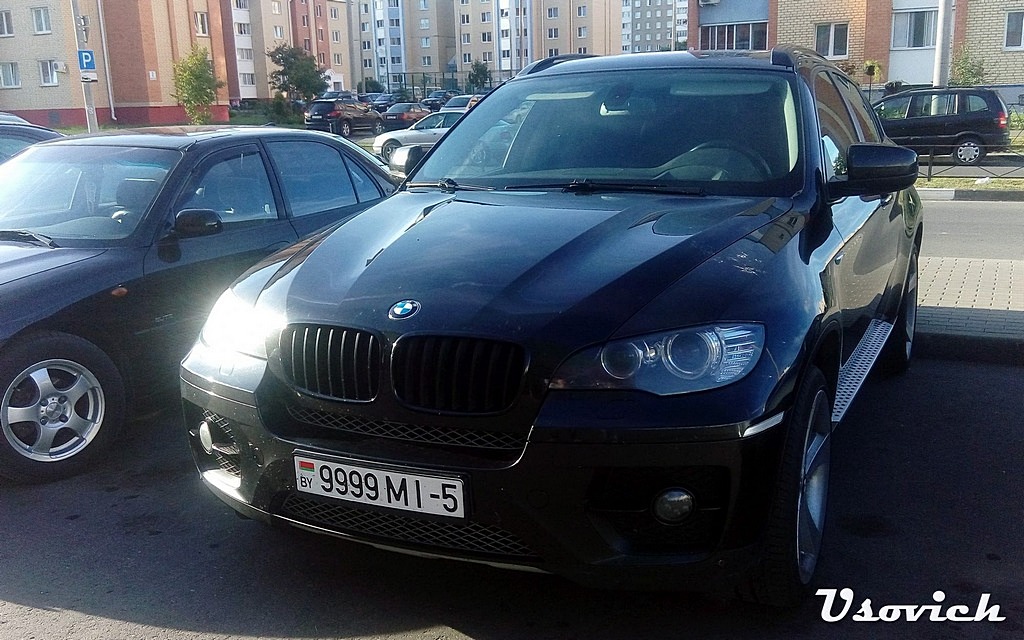 9999 MI-5, BMW X6 1st gen (E71), 2008–2014