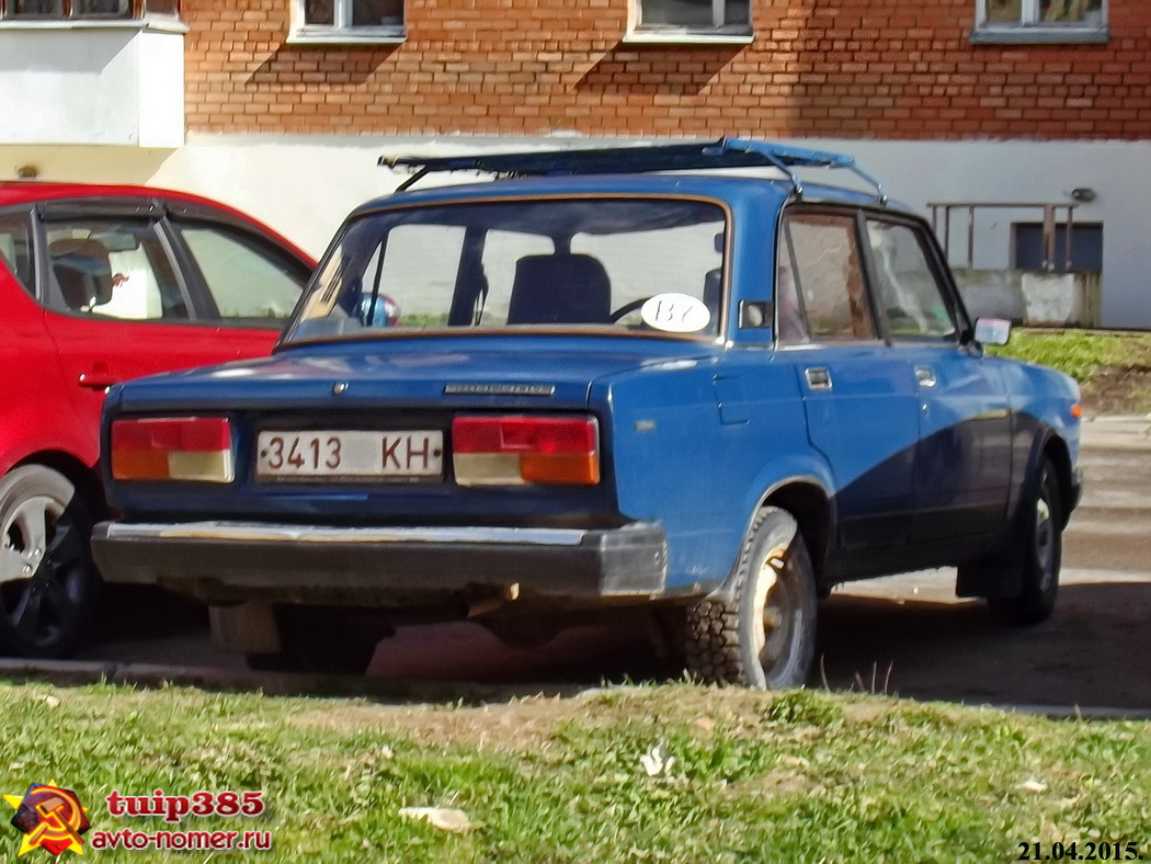 3413 KH, Lada (VAZ) 2107 Жигули (Nova / Riva / Signet / 1500), 1982–2014