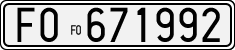 License plate of Italy, Cars (1927 year series)