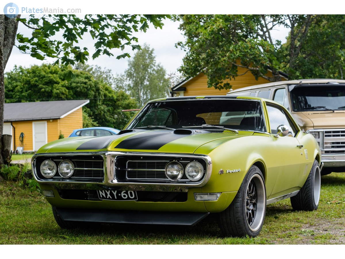 NXY-60, Pontiac Firebird 1st gen 1967/1968 Coupé (22337/2337; F-body), 1967–1968