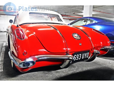 693 UYO, Chevrolet Corvette