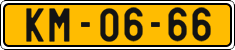 License plate of the Czech Republic, Commercial vehicles (1960)