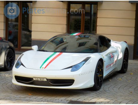 LU 837, Ferrari 458