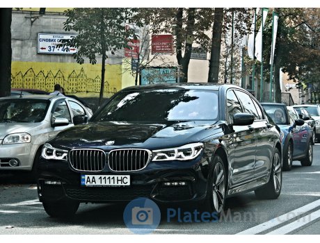 AA 1111 HC, BMW 7 Series
