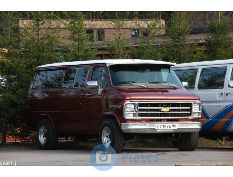 е715ун98, Chevrolet Sport Van