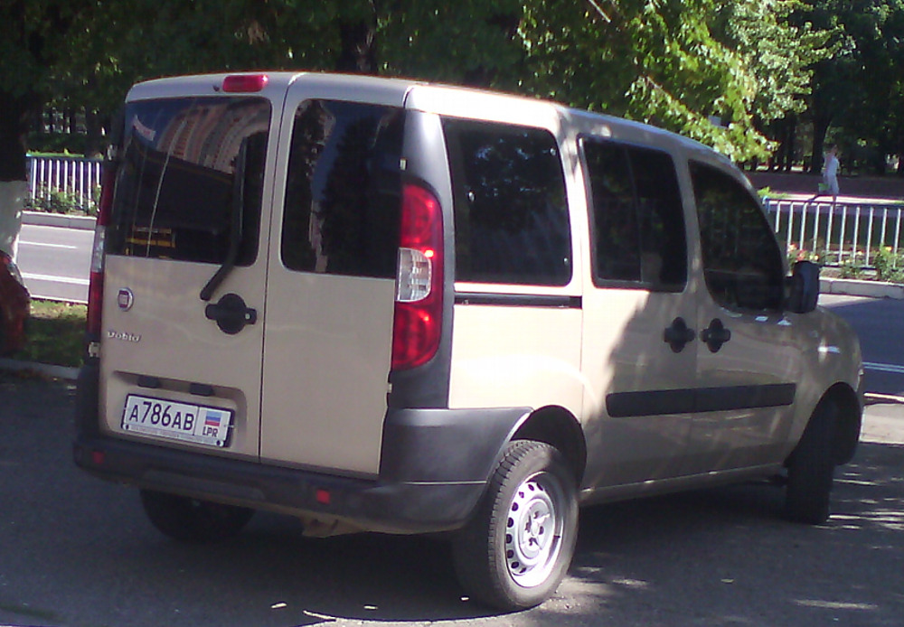 а 786 ав, FIAT Doblò 