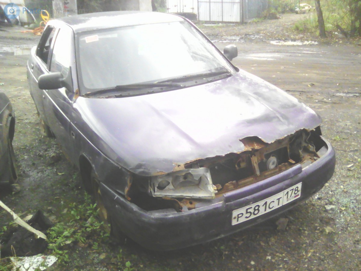 р 581 ст 178, Lada (VAZ) 2110 2110 Sedan, 1995–2007 (–2014 for others)