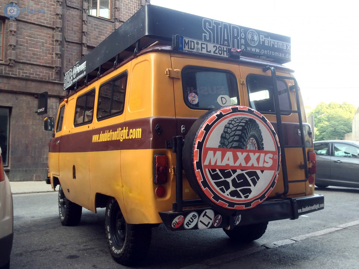 MD FL 28 H, UAZ 452 452А/3962/3741 Glassed Van, 1965–