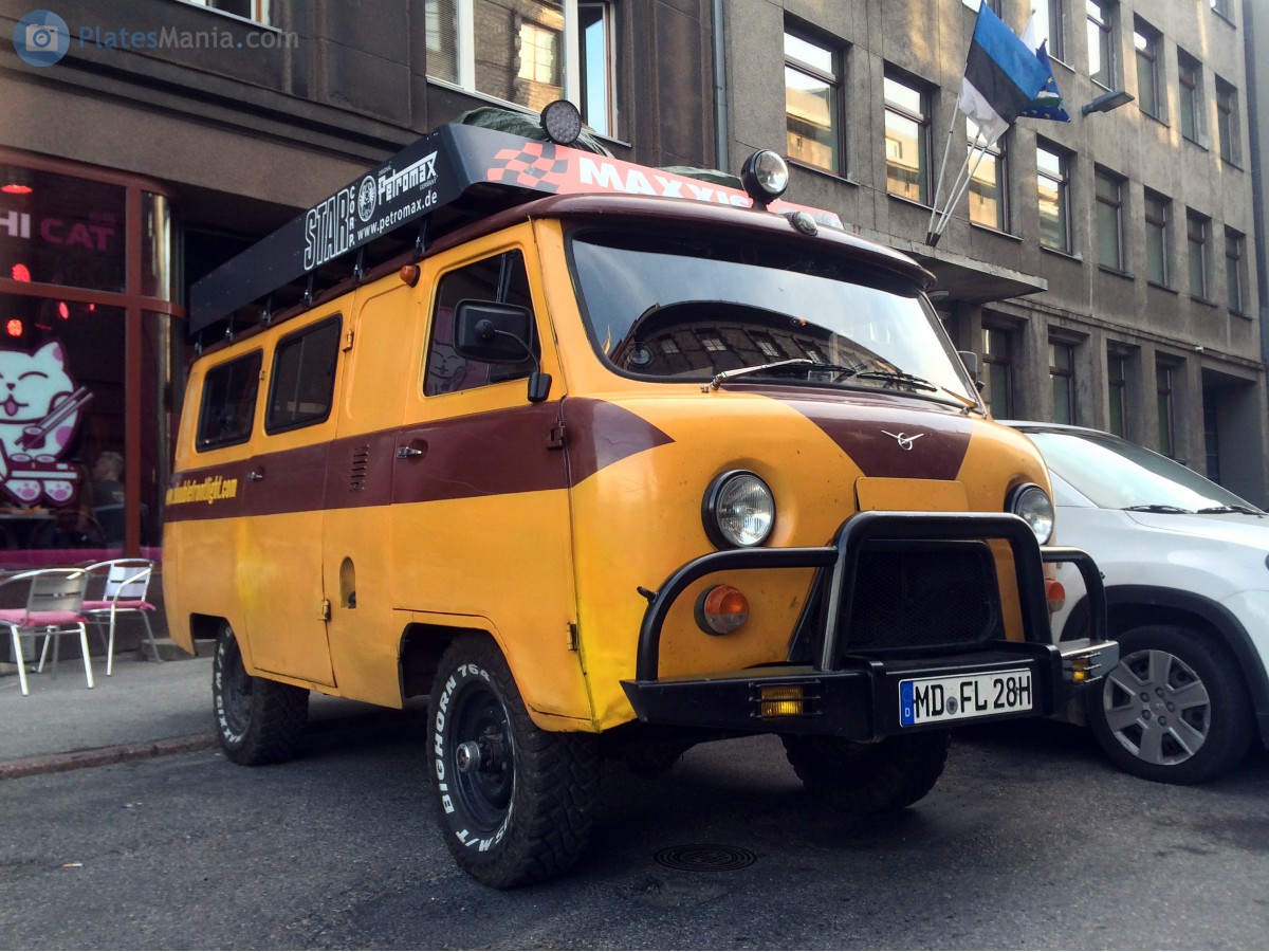 MD FL 28 H, UAZ 452 452А/3962/3741 Glassed Van, 1965–