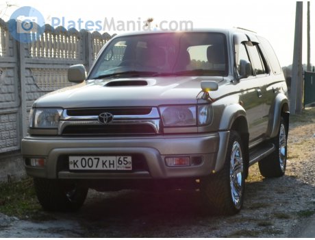 к007кн65, Toyota Hilux Surf