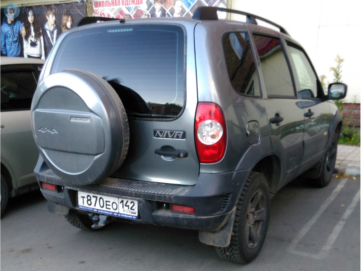 т 870 ео 142, Chevrolet 2123 Niva 