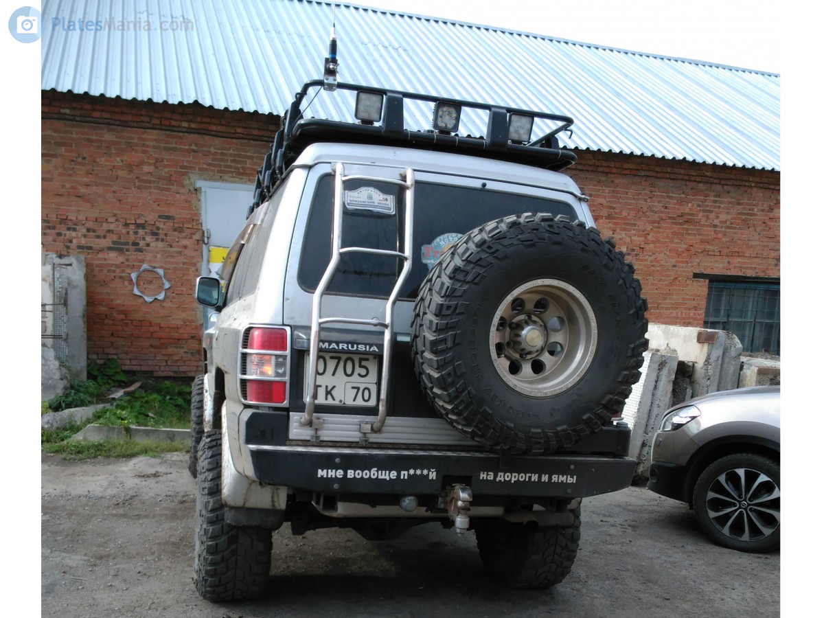 0705 тк 70, Mitsubishi Pajero 2nd gen 5-door SUV (V40/NH/NJ/NK/NL), 1991–1999 (–2008 for PH-market)