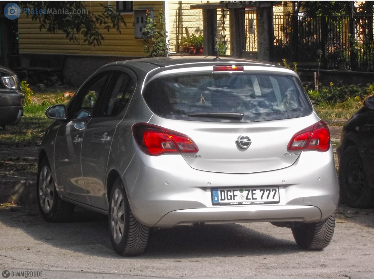 DGF ZE 777, Opel Corsa 5th gen 5-door Hatch (E; X15), 2014–2019