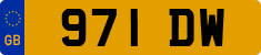 License plate of the United Kingdom, 1932 year system
