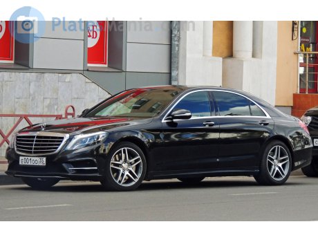 е001оо35, Mercedes-Benz S-Klasse